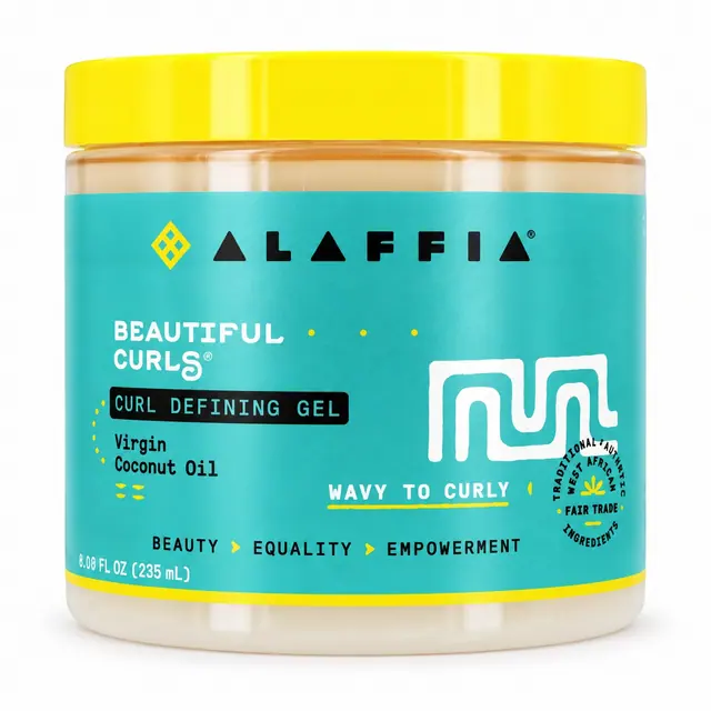 Alaffia Beautiful Curls Enhancing Defining Gel 8oz