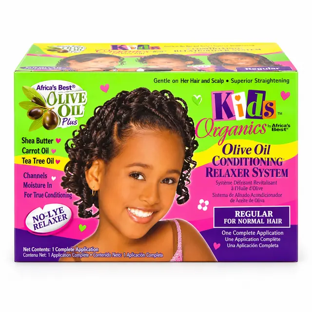 Africa's Best Kids Originals No-lye Relaxer System Kit - Regular