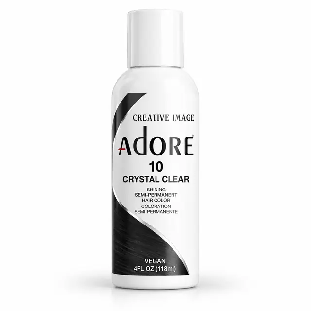 Adore Semi Permanent Hair Color 10 – Crystal Clear 118ml