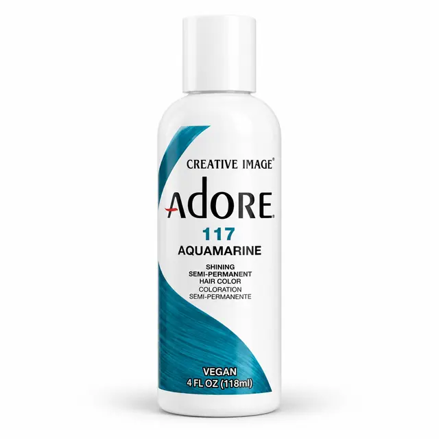 Adore Semi Permanent Hair Color 117 – Aquamarine 118ml