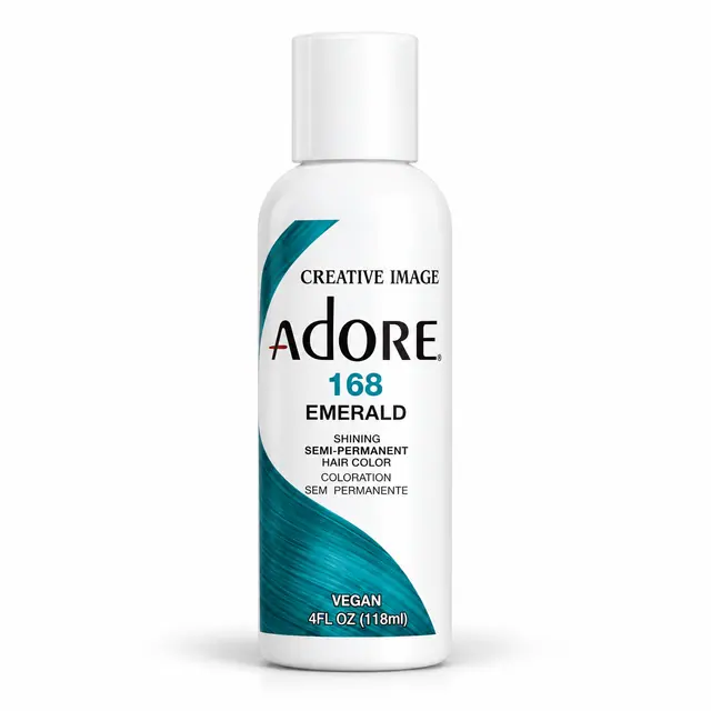 Adore Semi Permanent Hair Color 168 – Emerald 118ml