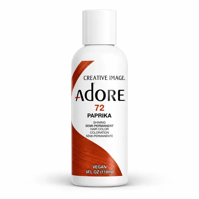 Adore Semi Permanent Hair Color 72 – Paprika 118ml