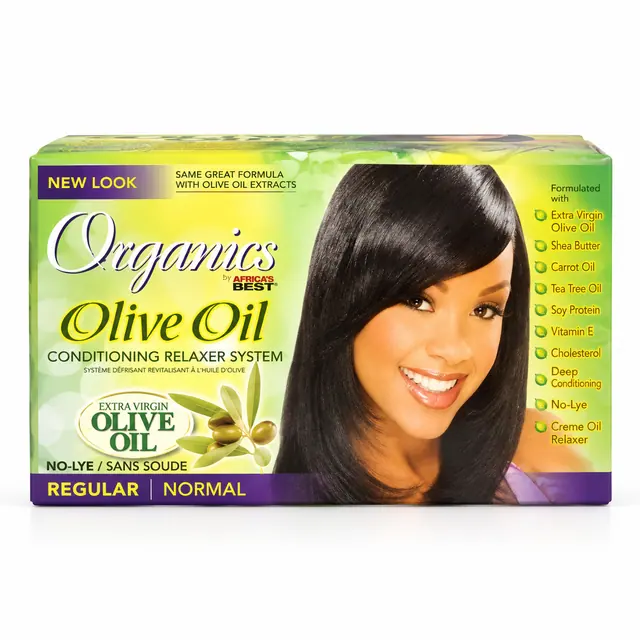 Africa's Best Organics Olive Oil Conditioning Relaxer System-regular