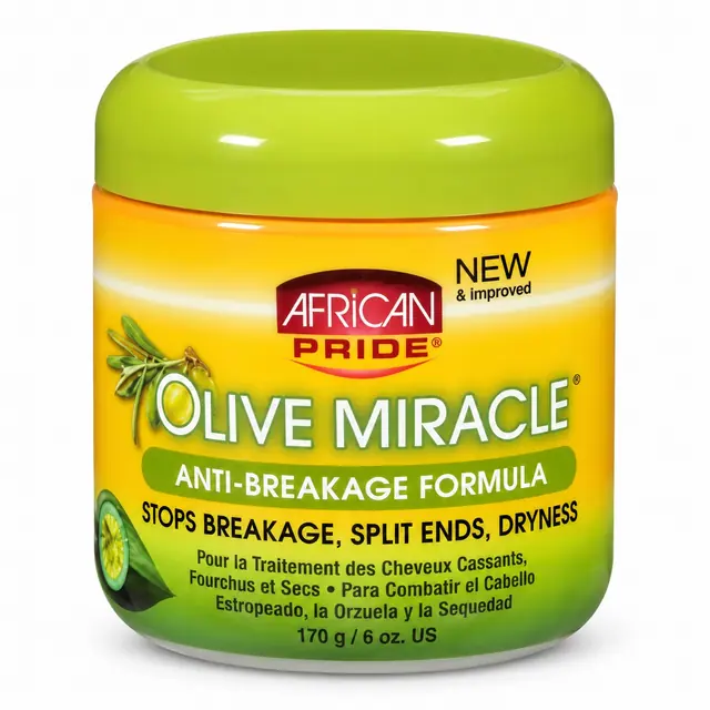 African Pride Olive Miracle Anti-breakage Formula 177 ml
