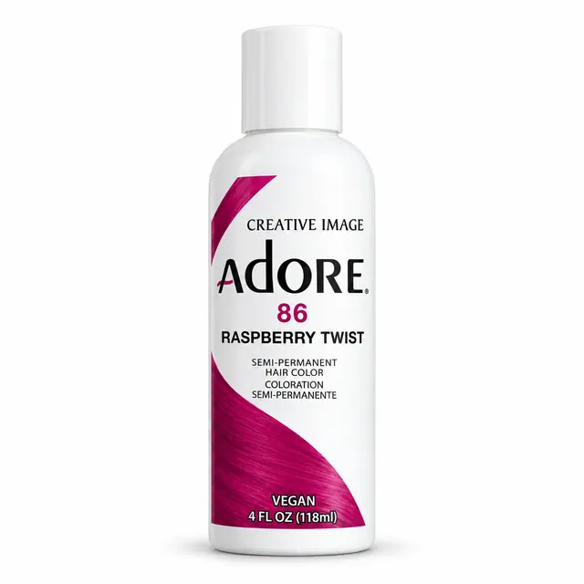 Adore Semi Permanent Hair Color 86 – Raspberry Twist 118ml