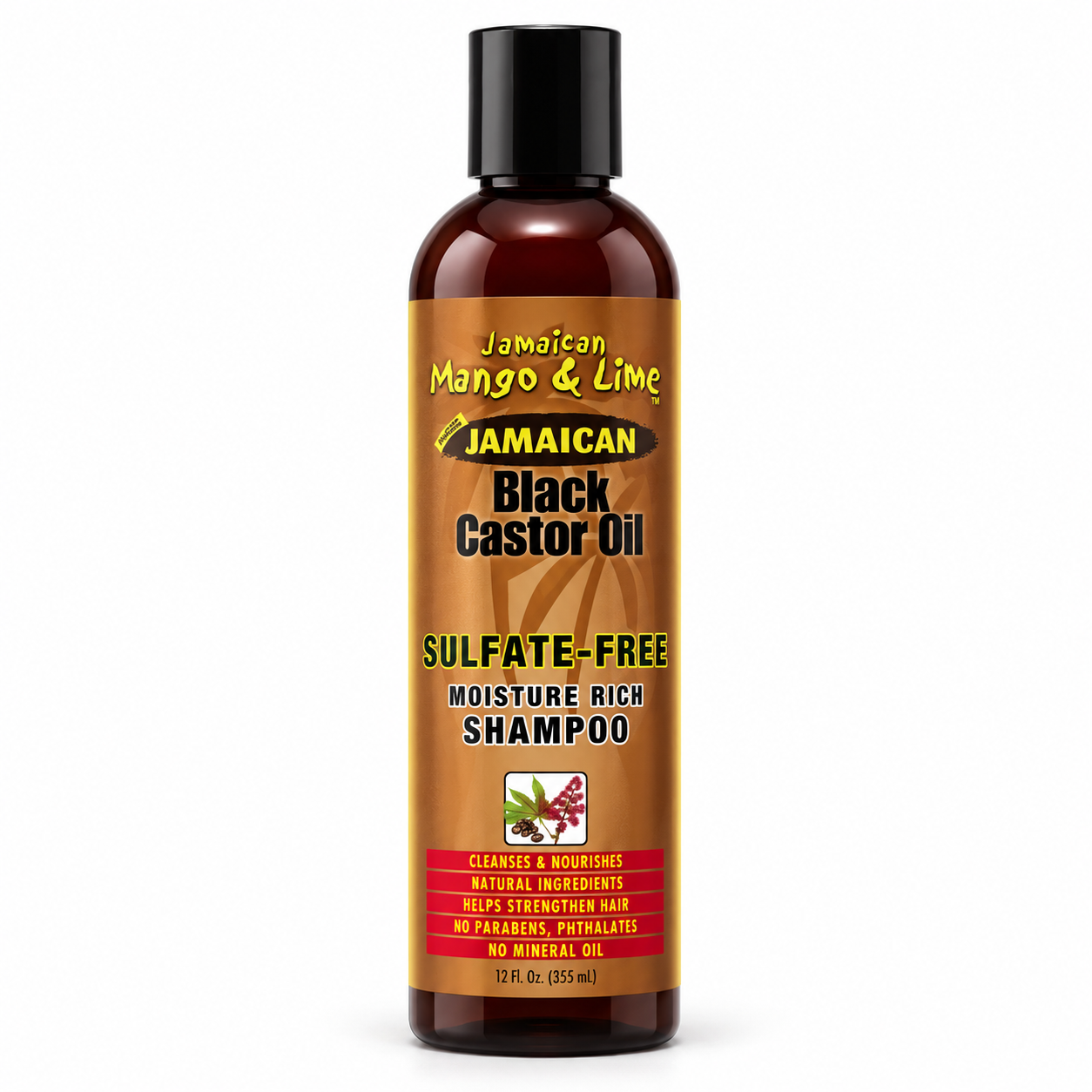 Jamaican Mango & Lime Black Castor Oil Sulfate Free Shampoo 237 ml