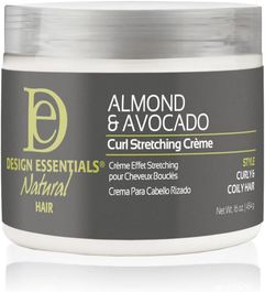 Design Essentials Almond & Avocado Curl Stretching Cream 16oz