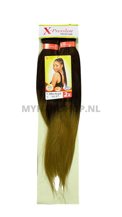 X-Pression Pre-Stretched Braid 2X 46 Inches #T4/27