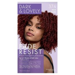 Dark and Lovely Fade Resist Hair Color - 374 Rich Auburn