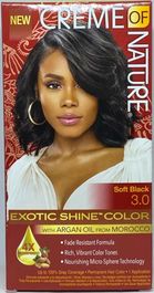 Creme of Nature Exotic Shine Color 3.0 Soft Black