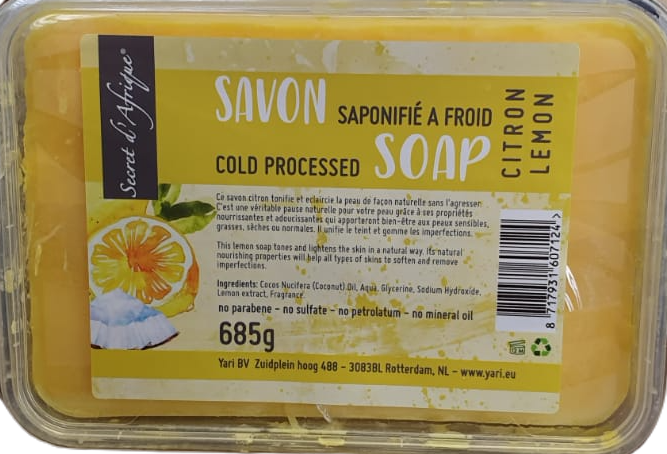 Secret d'Afrique Soap Lemon 685g