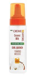 Creme of Nature Coconut Milk Curl Quench Foaming Mousse 207ml