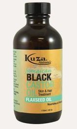 Kuza Jamaican Black Castor Flaxseed Oil 118ml